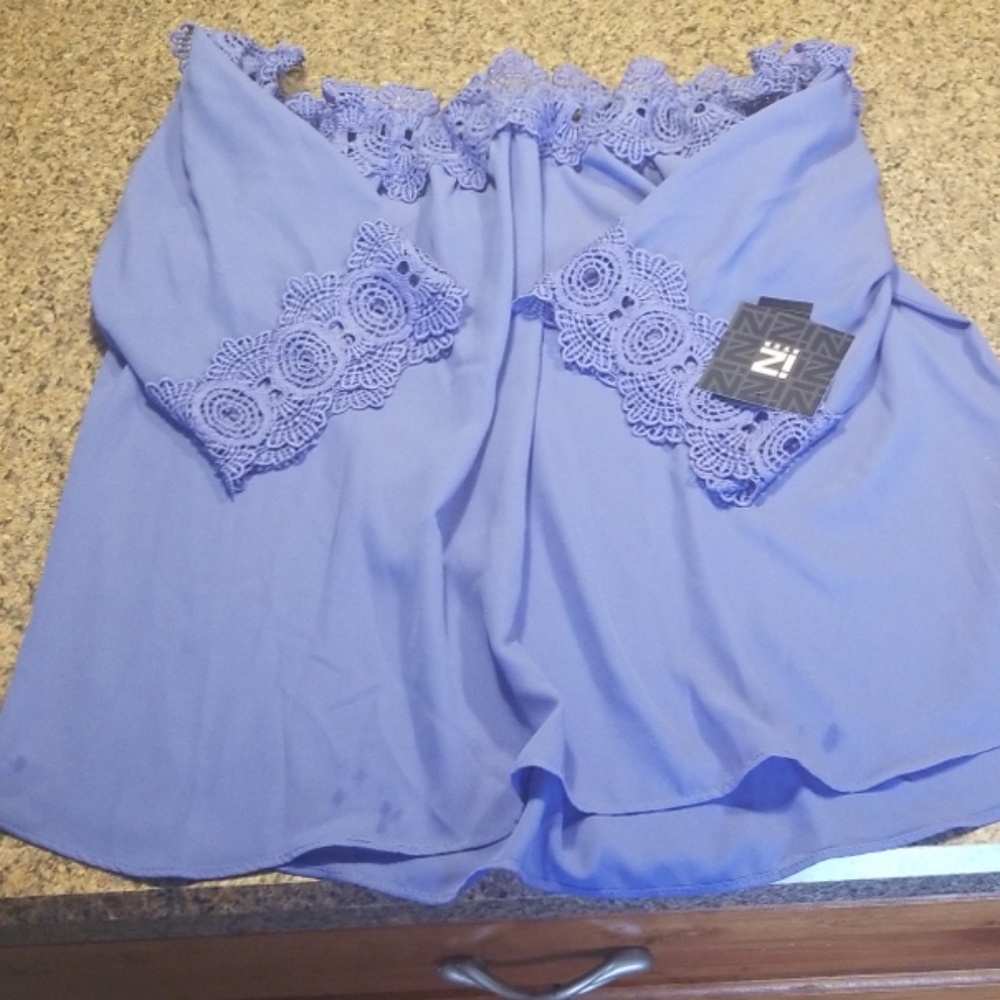 Off the shoulder blouse